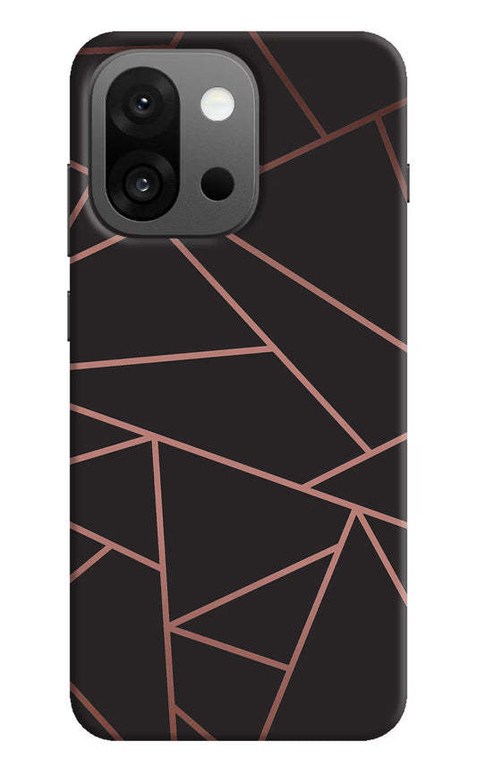 Geometric Pattern OnePlus 13s Hard Case Back Cover by Casekaro