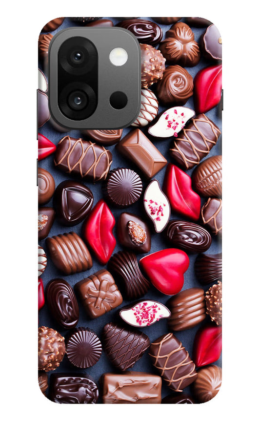 Chocolates OnePlus 13s Hard Case Back Cover by Casekaro