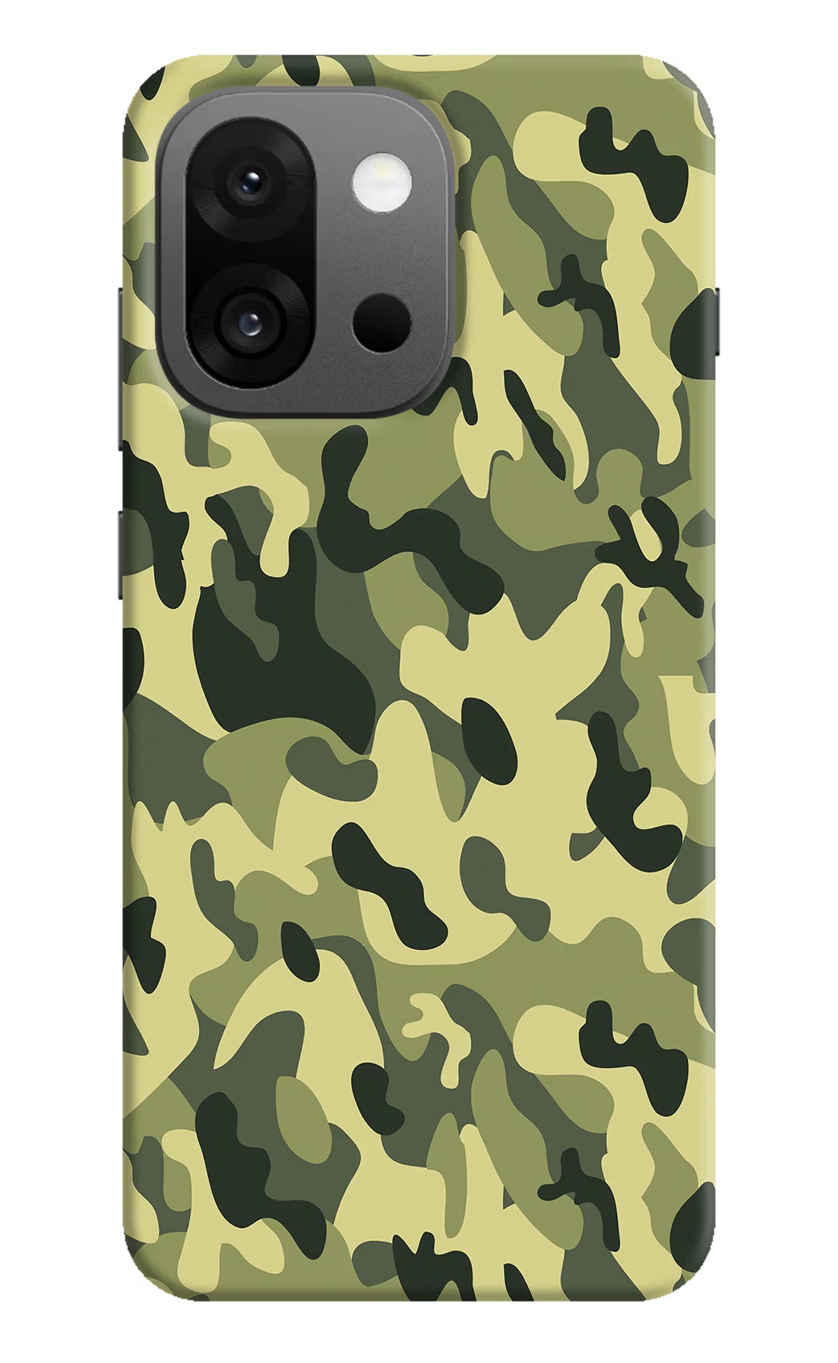 Camouflage OnePlus 13s Hard Case Back Cover by Casekaro