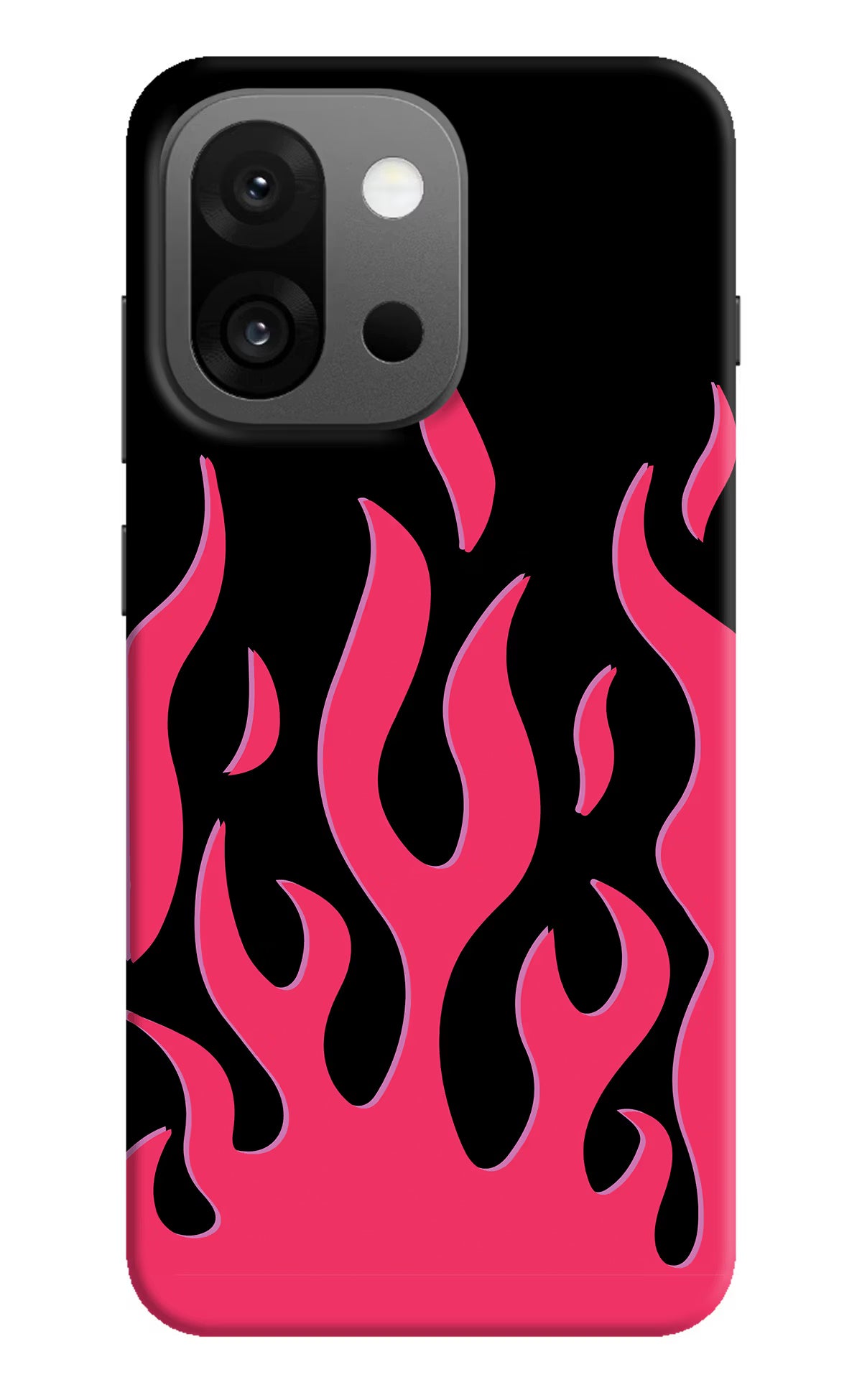 Fire Flames OnePlus 13s Hard Case Back Cover by Casekaro