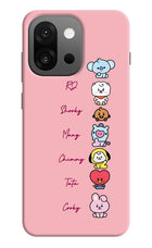 BTS names OnePlus 13s Hard Case Back Cover by Casekaro