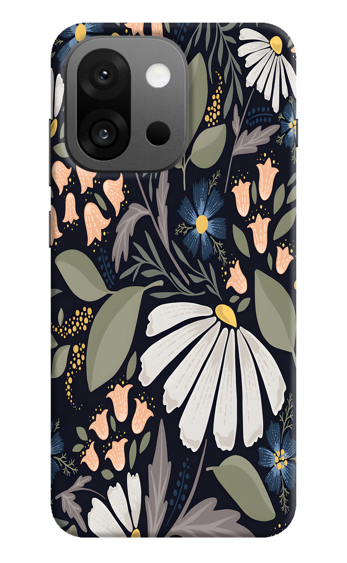 Flowers Art OnePlus 13s Hard Case Back Cover by Casekaro
