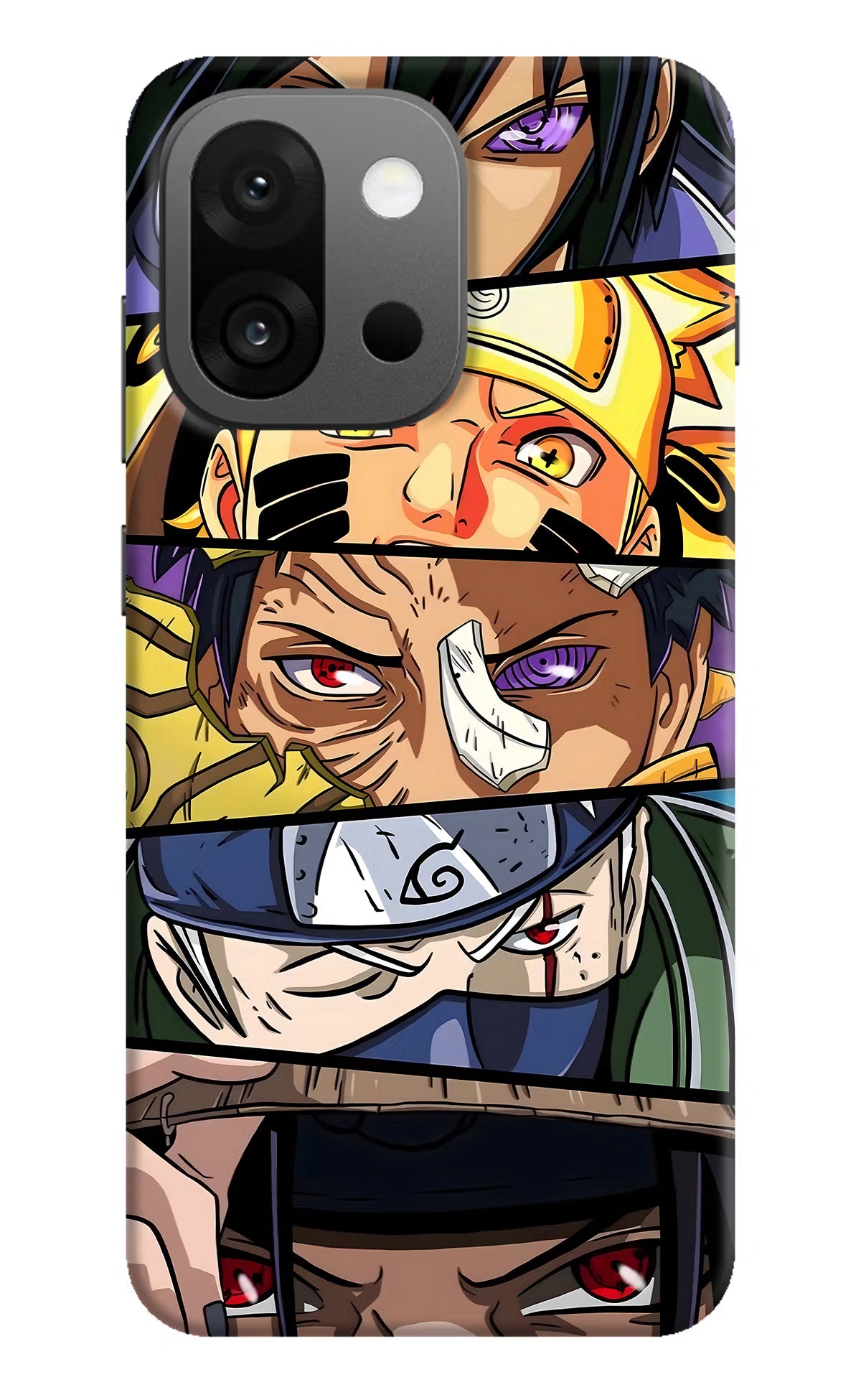 Naruto Character OnePlus 13s Hard Case Back Cover by Casekaro