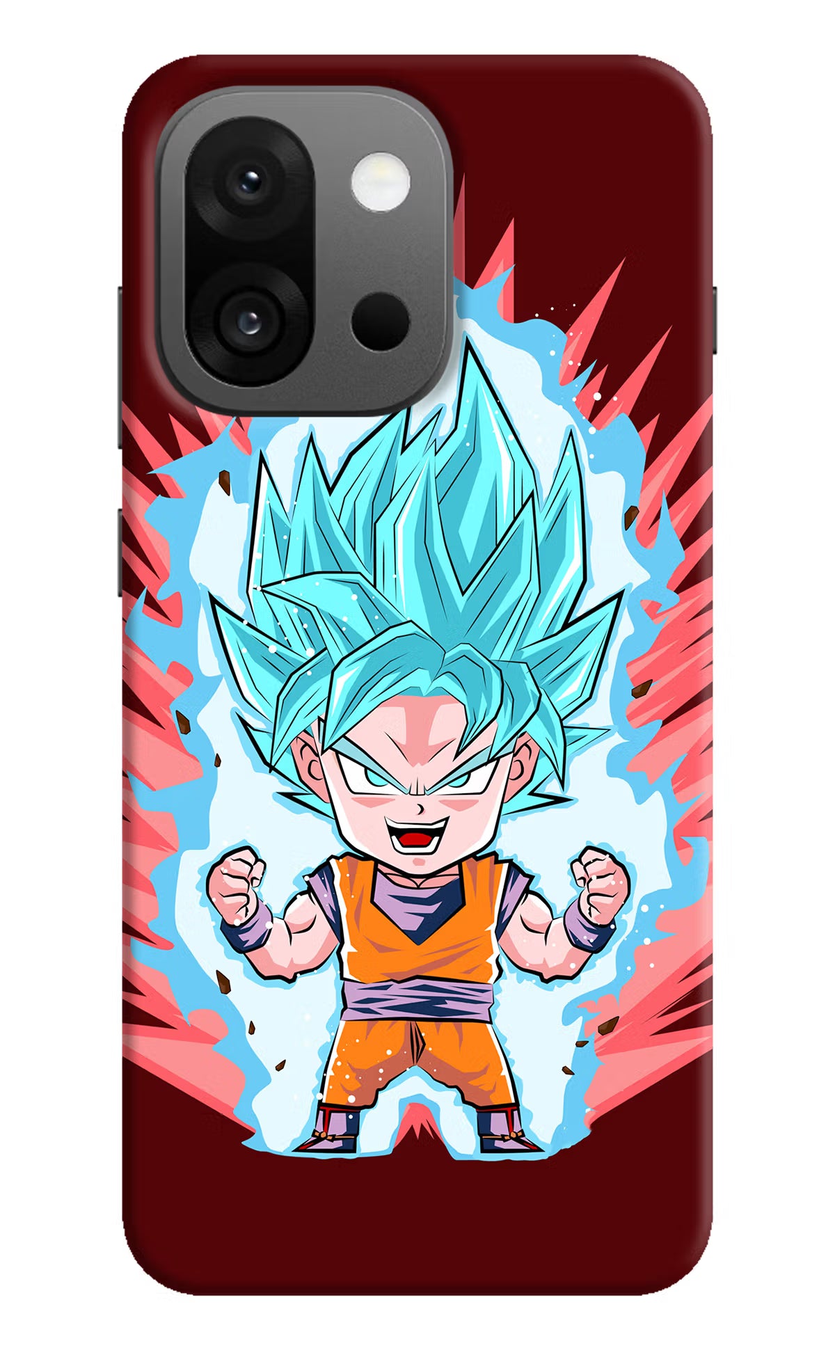Goku Little OnePlus 13s Hard Case Back Cover by Casekaro