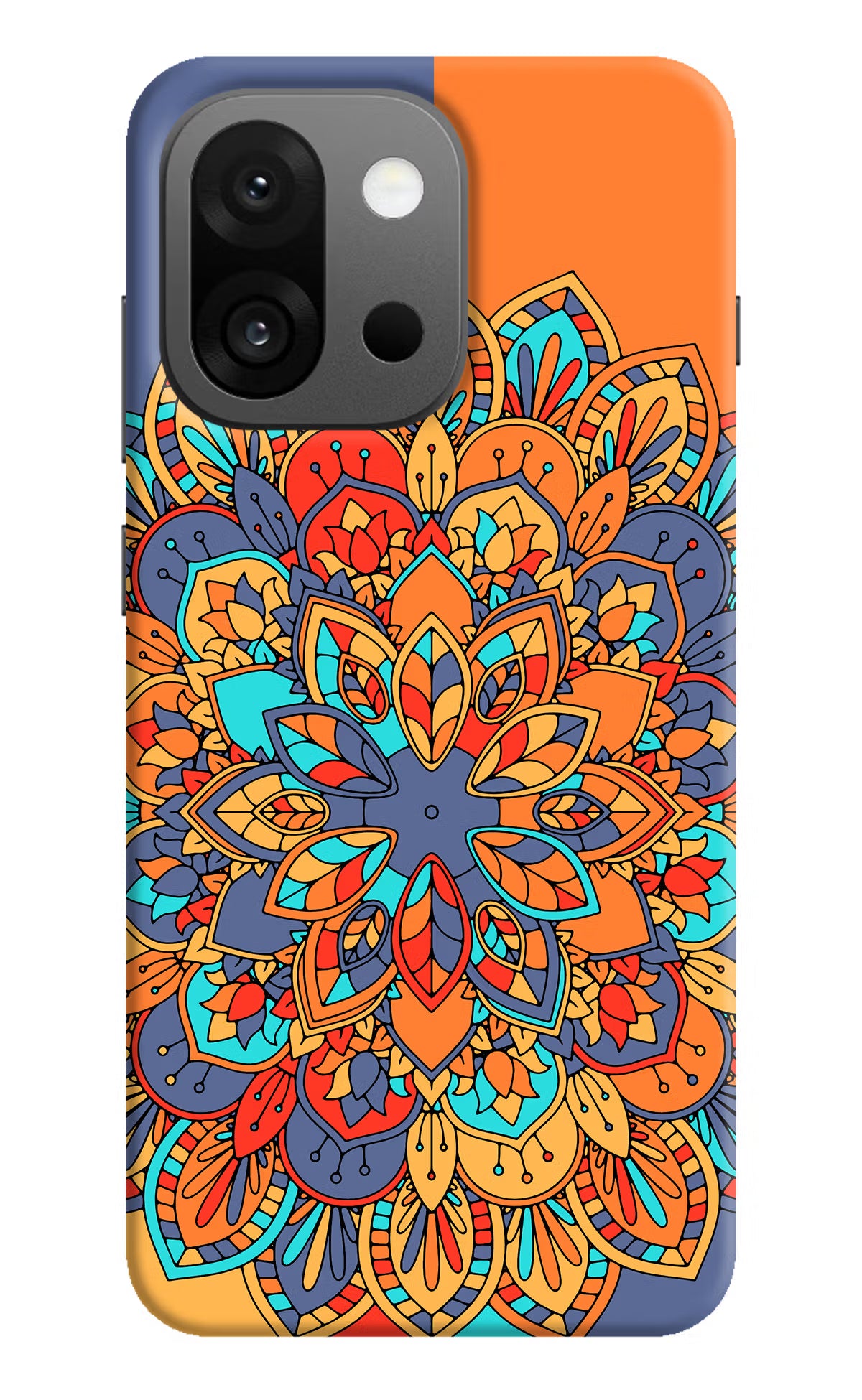 Color Mandala OnePlus 13s Hard Case Back Cover by Casekaro