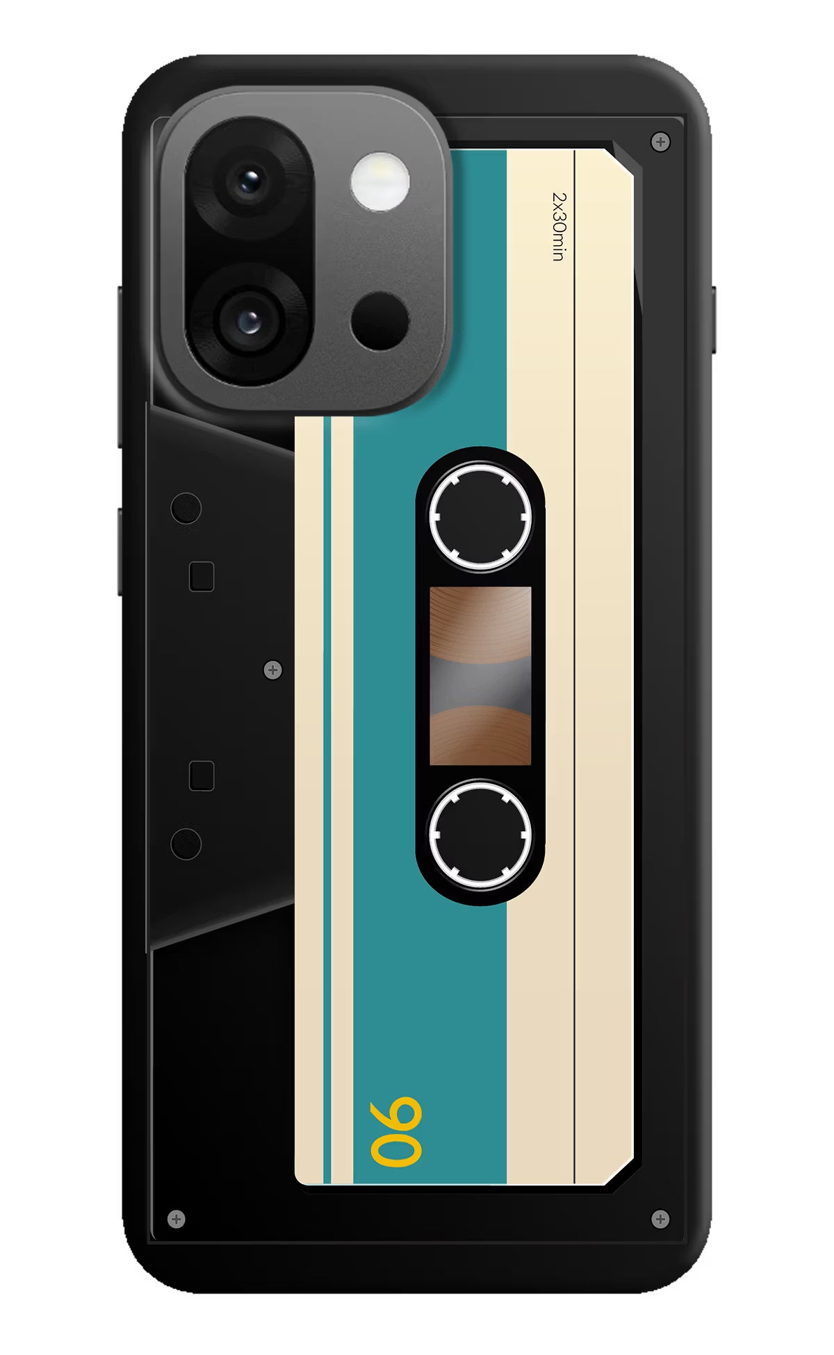 Cassette OnePlus 13s Hard Case Back Cover by Casekaro