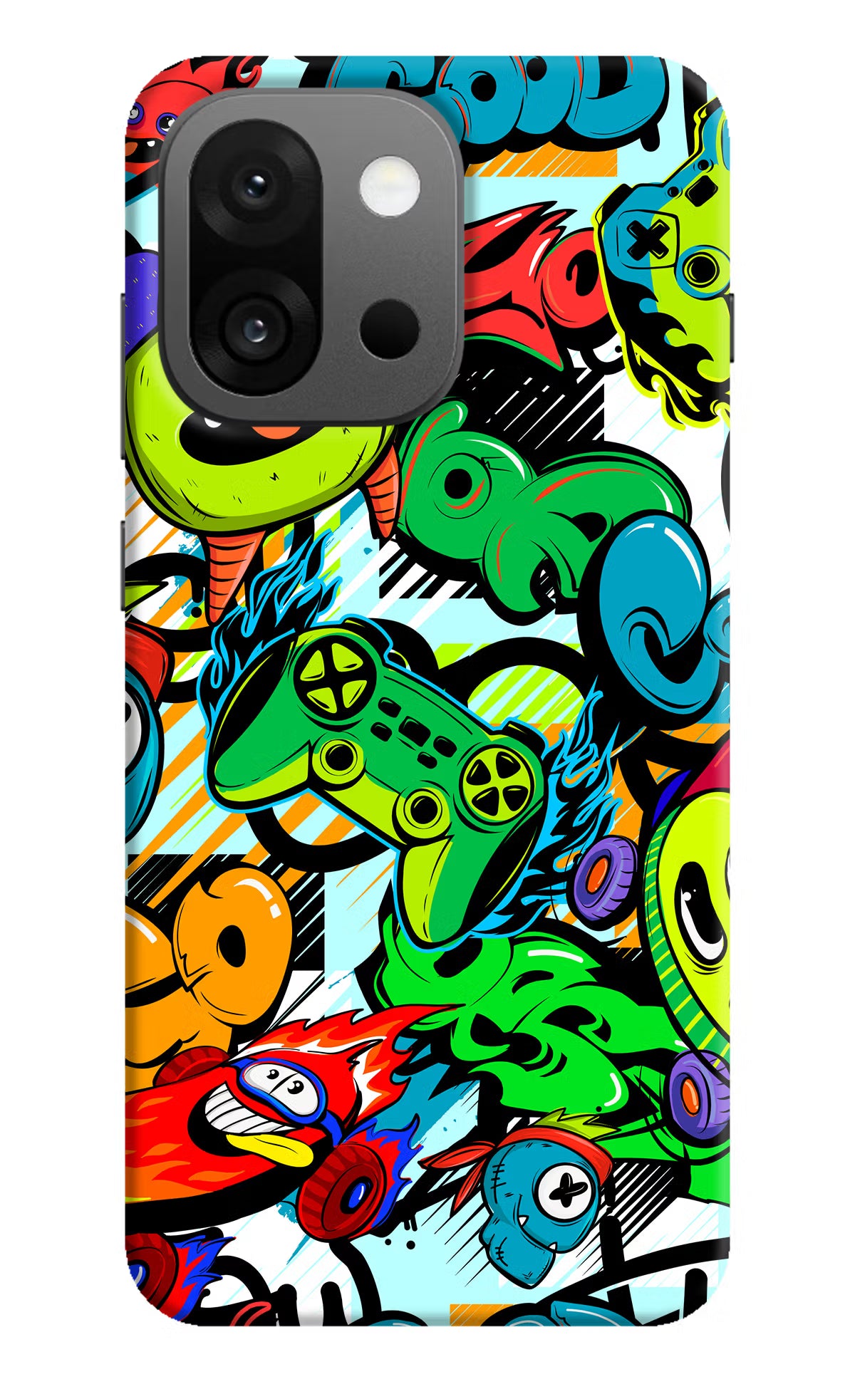 Game Doodle OnePlus 13s Hard Case Back Cover by Casekaro