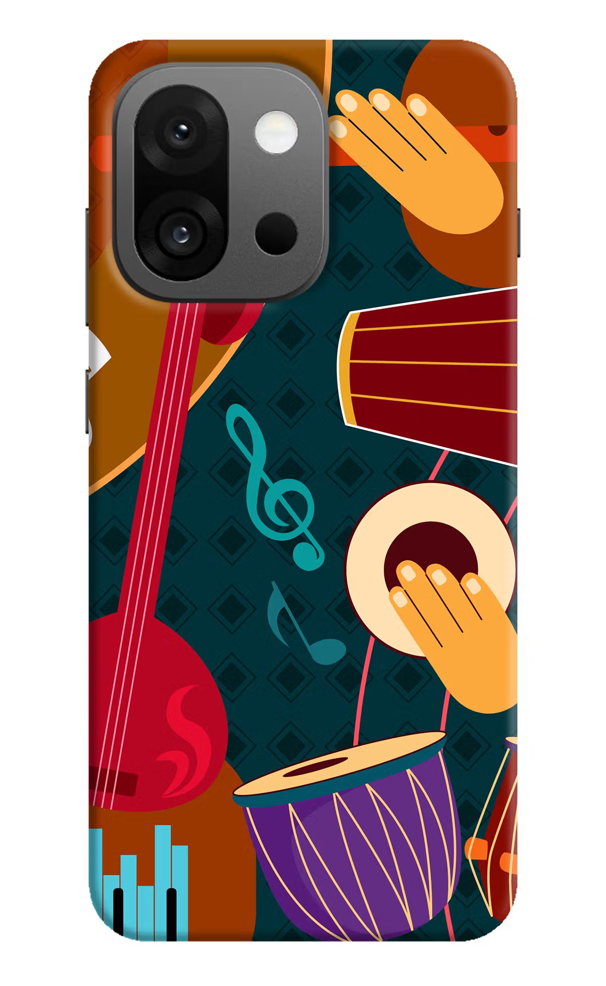 Music Instrument OnePlus 13s Hard Case Back Cover by Casekaro