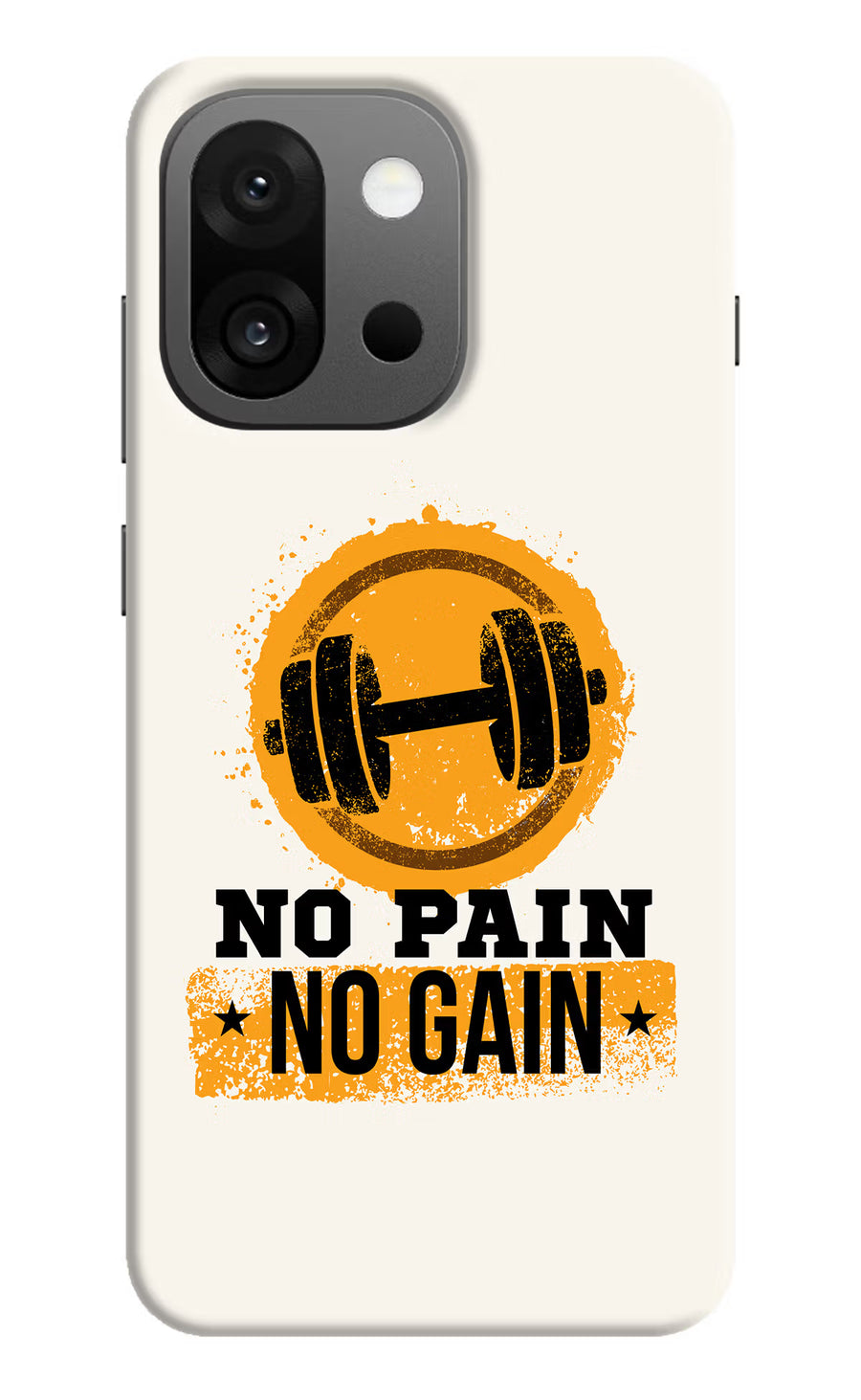 No Pain No Gain OnePlus 13s Back Cover, Hard case