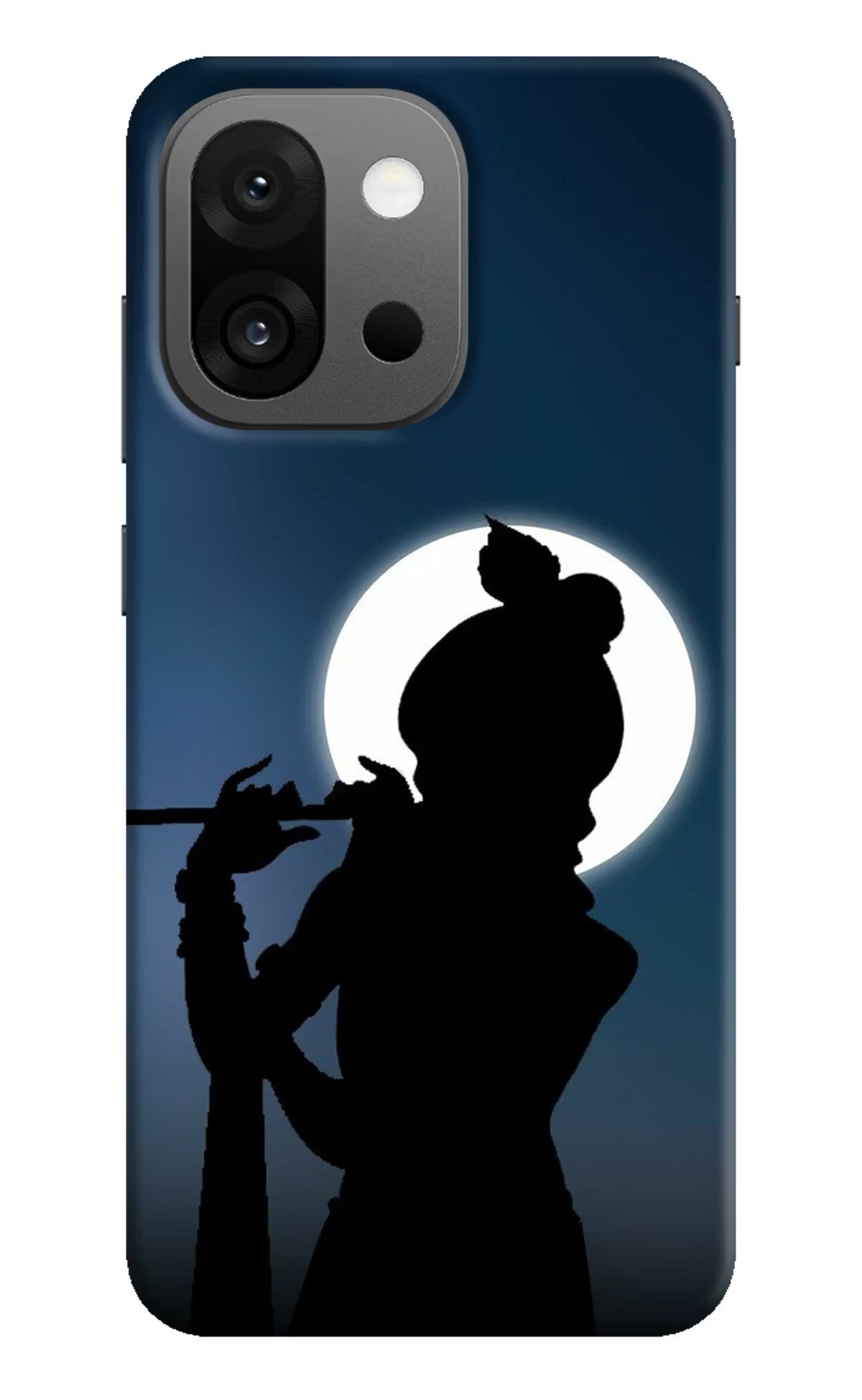 Shri Krishna Silhouette OnePlus 13s Hard Case Back Cover by Casekaro