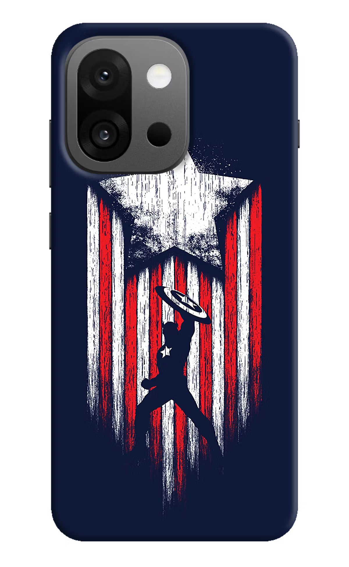 Captain America Marvel Art OnePlus 13s Hard Case Back Cover by Casekaro
