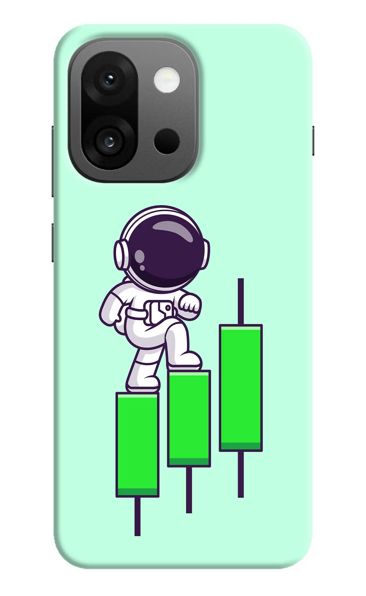 Astronaut Trader OnePlus 13s Hard Case Back Cover by Casekaro