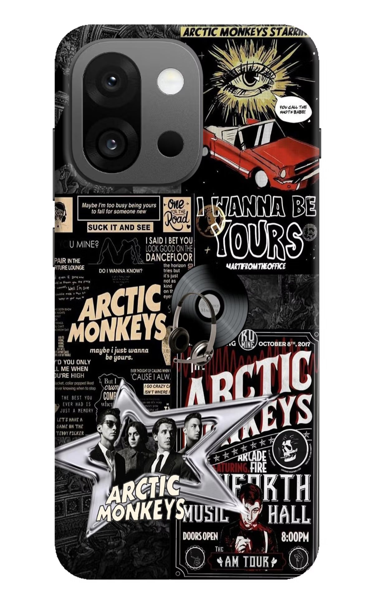 Arctic Monkeys OnePlus 13s Hard Case Back Cover by Casekaro