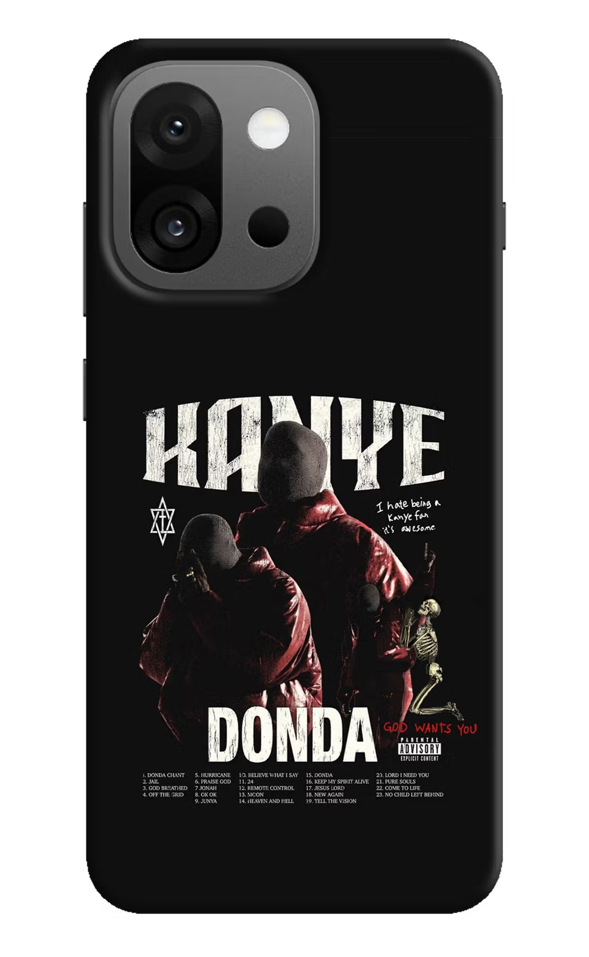 Donda Kanye West OnePlus 13s Hard Case Back Cover by Casekaro