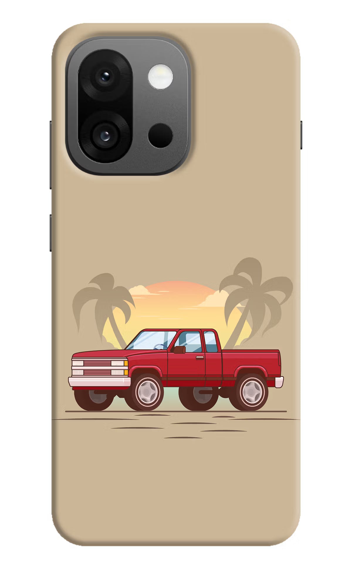 Desert Classic Drive OnePlus 13s Hard Case Back Cover by Casekaro