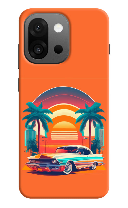 Palm Drive 80s OnePlus 13s Hard Case Back Cover by Casekaro