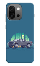 Retro Garage Vibe OnePlus 13s Hard Case Back Cover by Casekaro