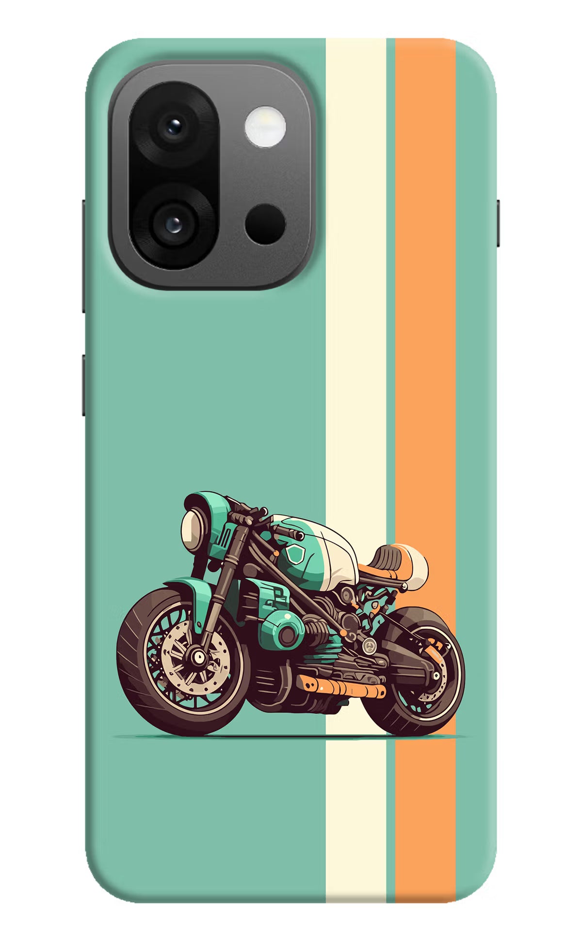Striped Moto Drift OnePlus 13s Hard Case Back Cover by Casekaro