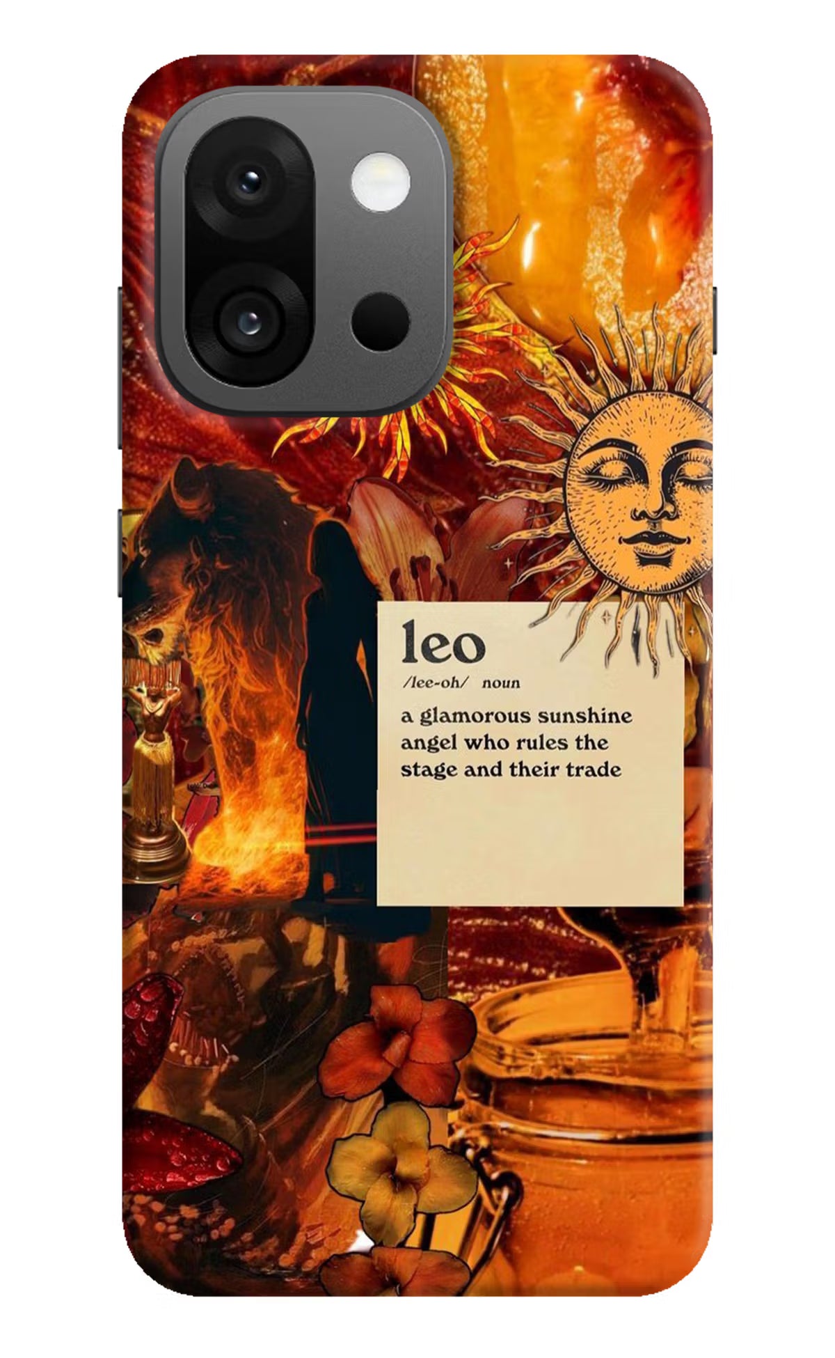 Leo Zodiac OnePlus 13s Hard Case Back Cover by Casekaro