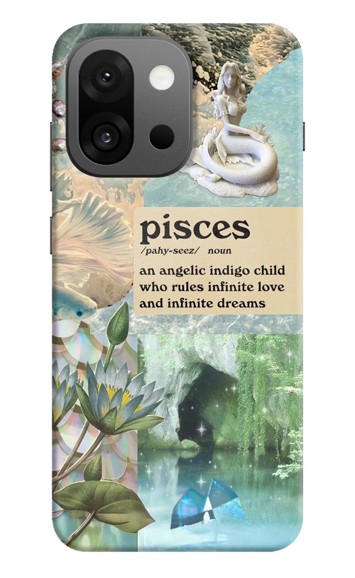 Pisces Zodiac OnePlus 13s Hard Case Back Cover by Casekaro