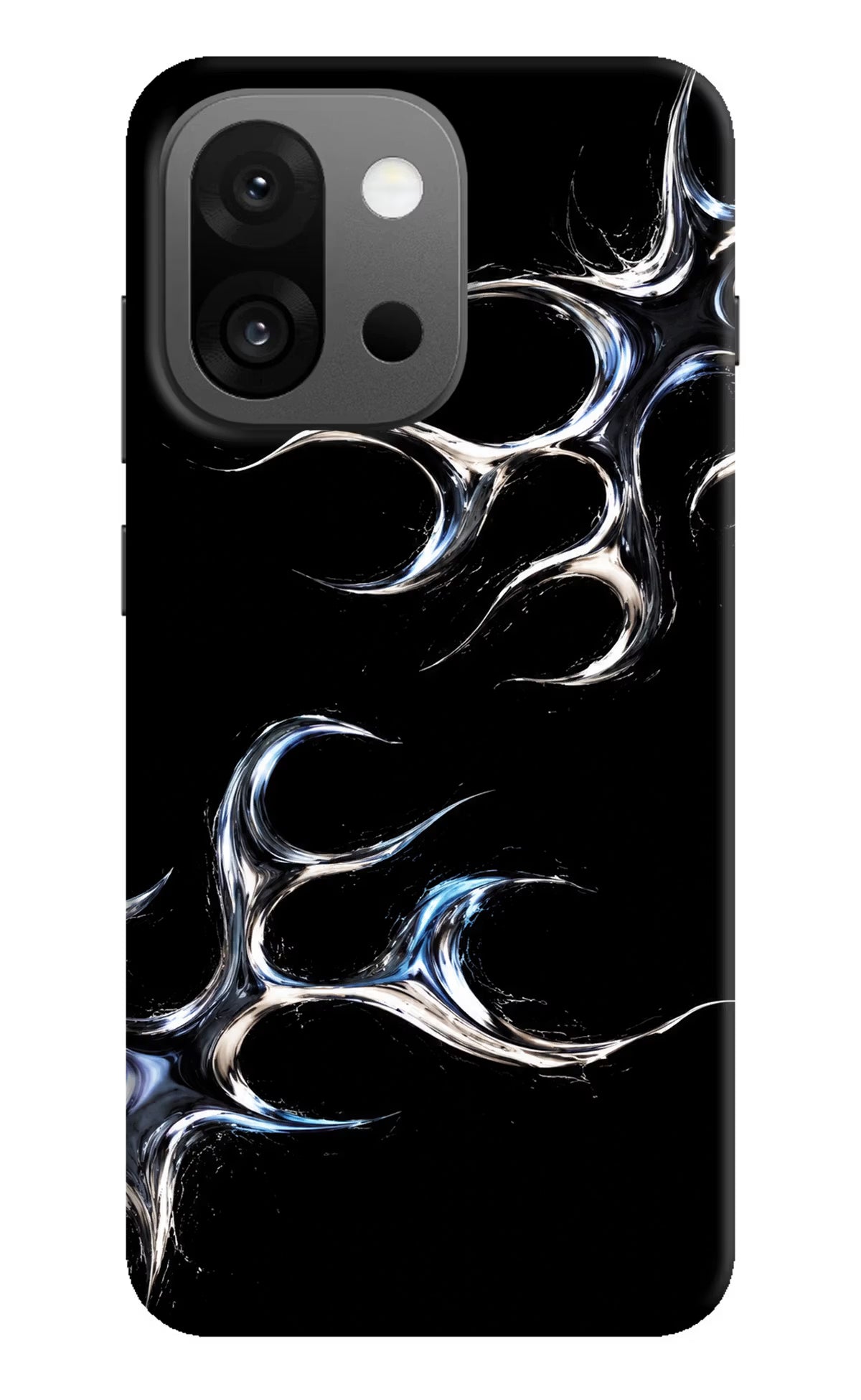 Chrome Tribal OnePlus 13s Hard Case Back Cover by Casekaro
