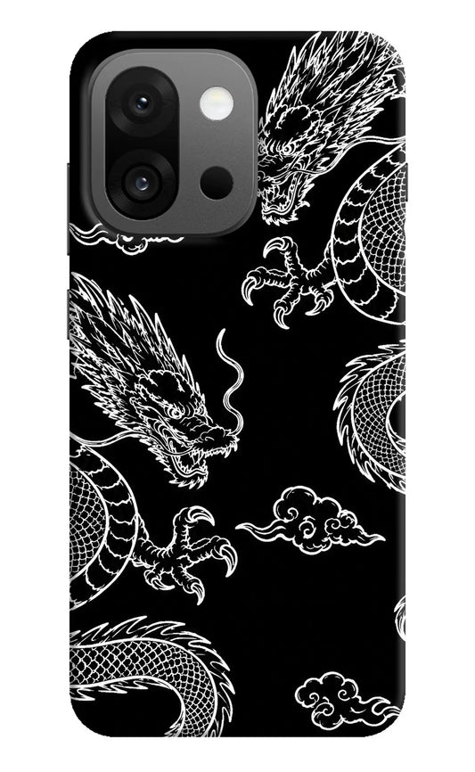 Twin Dragons OnePlus 13s Hard Case Back Cover by Casekaro