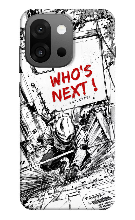 Who's Next OnePlus 13s Hard Case Back Cover by Casekaro