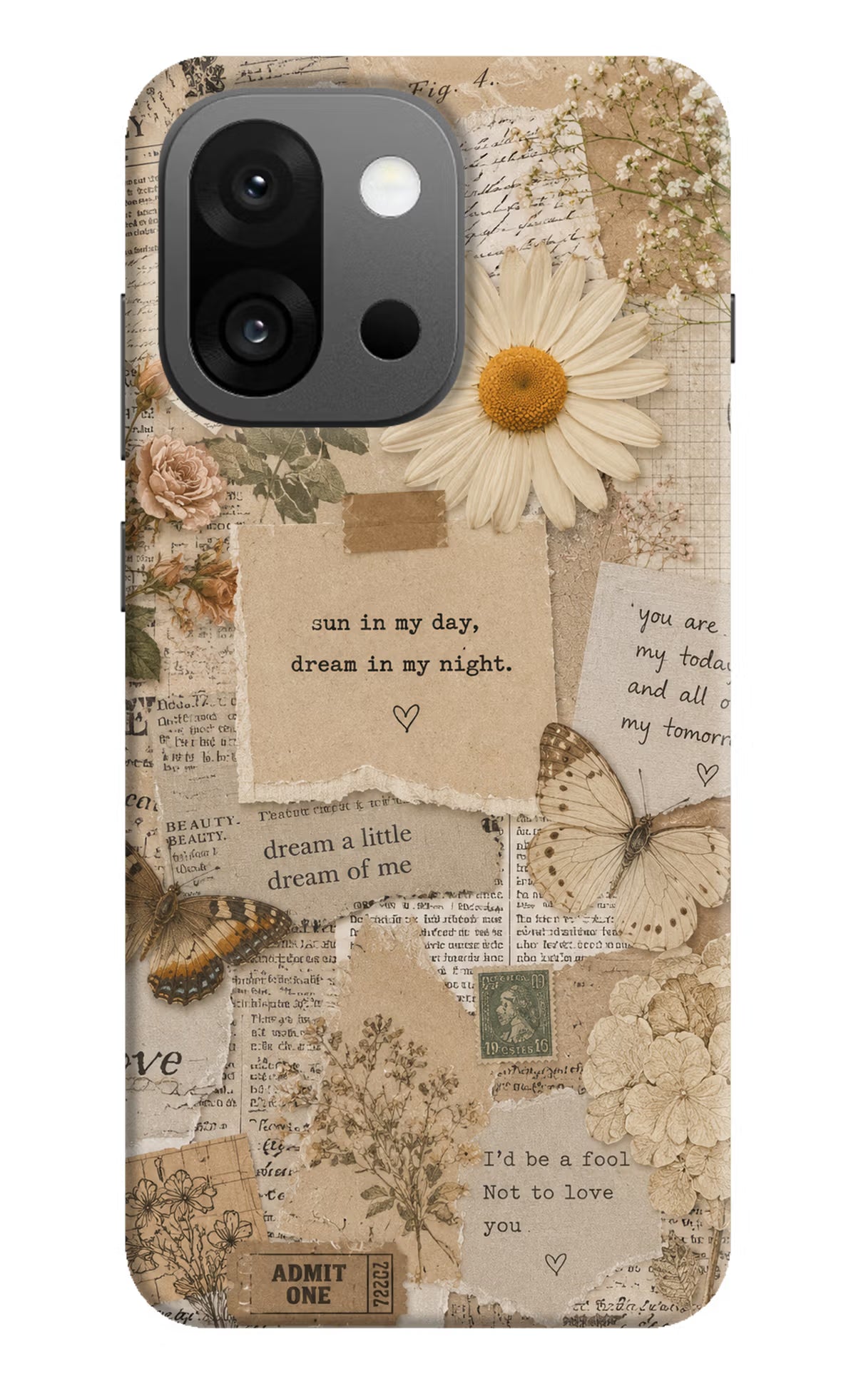 Vintage case OnePlus 13s Back Cover
