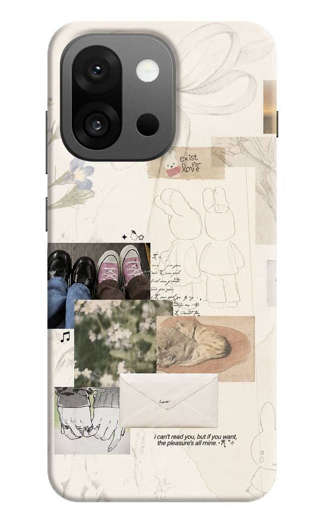 Soft Aesthetic OnePlus 13s Hard Case Back Cover by Casekaro