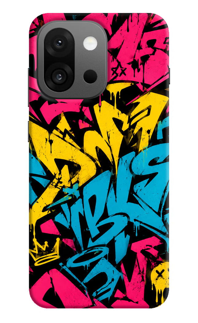 Graffiti Vibe OnePlus 13s Hard Case Back Cover by Casekaro
