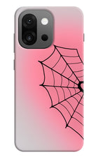 Pink Web OnePlus 13s Hard Case Back Cover by Casekaro