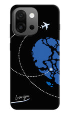 Love Orbit OnePlus 13s Hard Case Back Cover by Casekaro