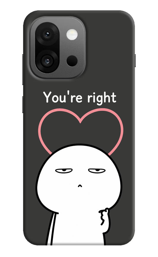 You're Right OnePlus 13s Hard Case Back Cover by Casekaro
