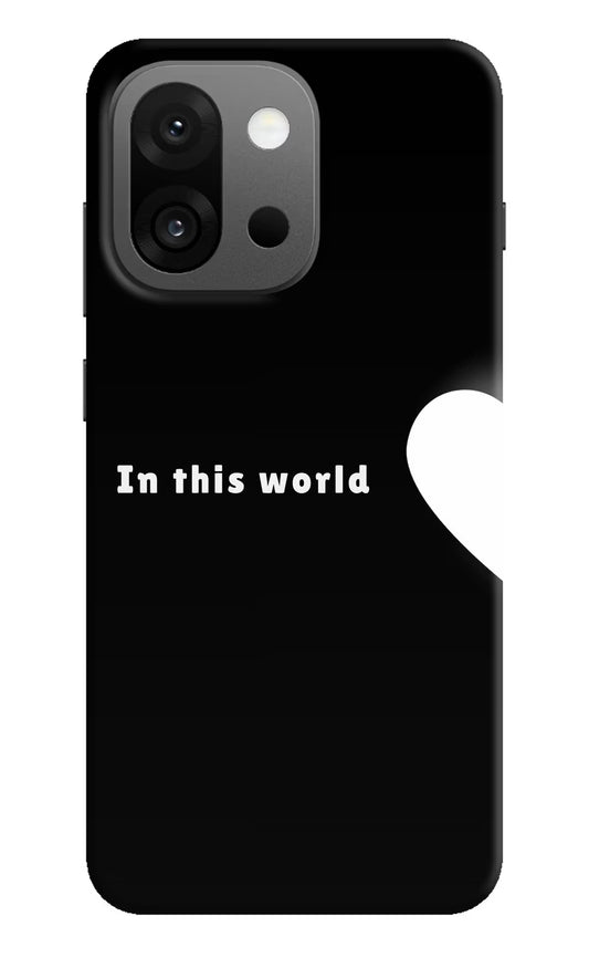 This World OnePlus 13s Back Cover