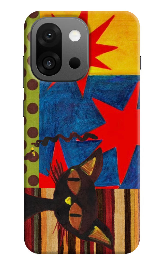 Pop Cat OnePlus 13s Hard Case Back Cover by Casekaro