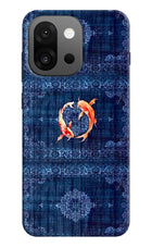 Koi Blue OnePlus 13s Hard Case Back Cover by Casekaro