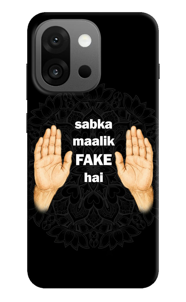 Sabka Malik Fake OnePlus 13s Hard Case Back Cover by Casekaro