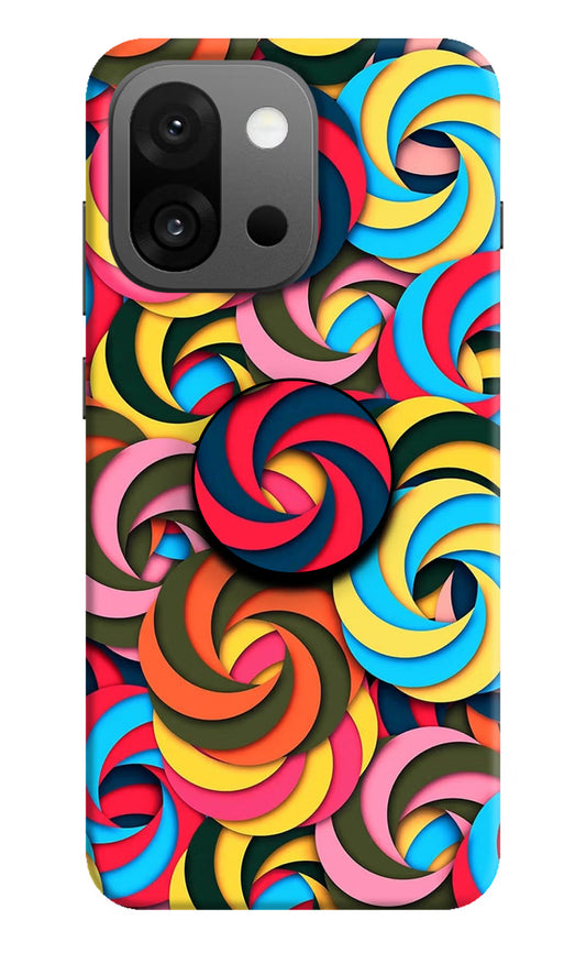 Spiral Pattern OnePlus 13s Pop Case by Casekaro