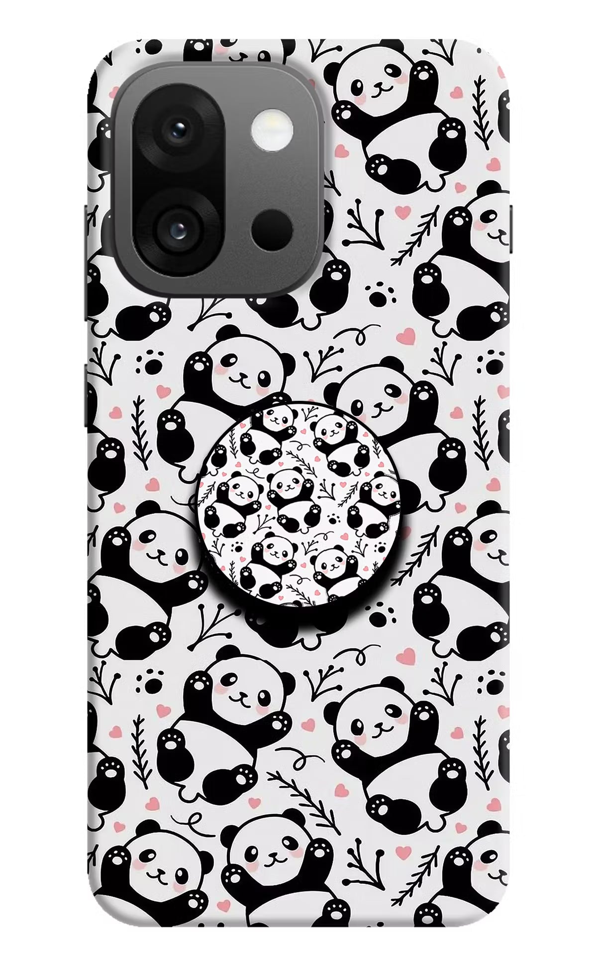 Cute Panda OnePlus 13s Pop Case by Casekaro