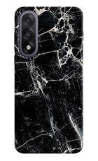 Black Marble Texture OnePlus Nord 5 Hard Case Back Cover by Casekaro