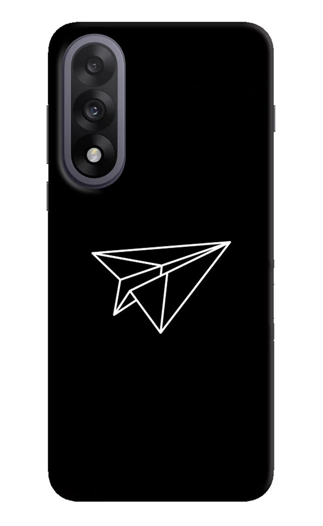 Paper Plane White OnePlus Nord 5 Hard Case Back Cover by Casekaro
