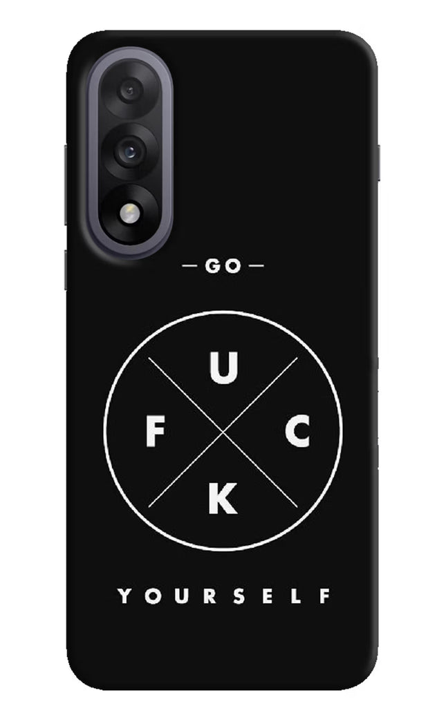Go Fuck Yourself OnePlus Nord 5 Hard Case Back Cover by Casekaro