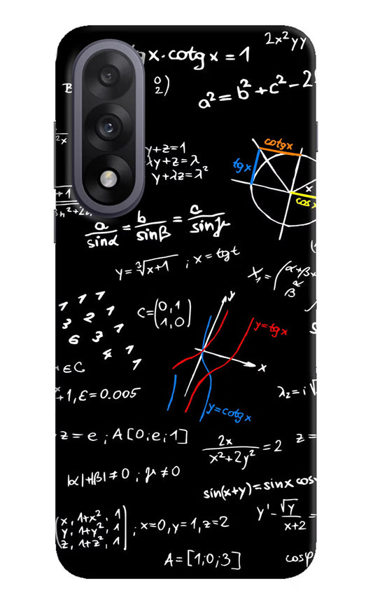 Mathematics Formula OnePlus Nord 5 Hard Case Back Cover by Casekaro