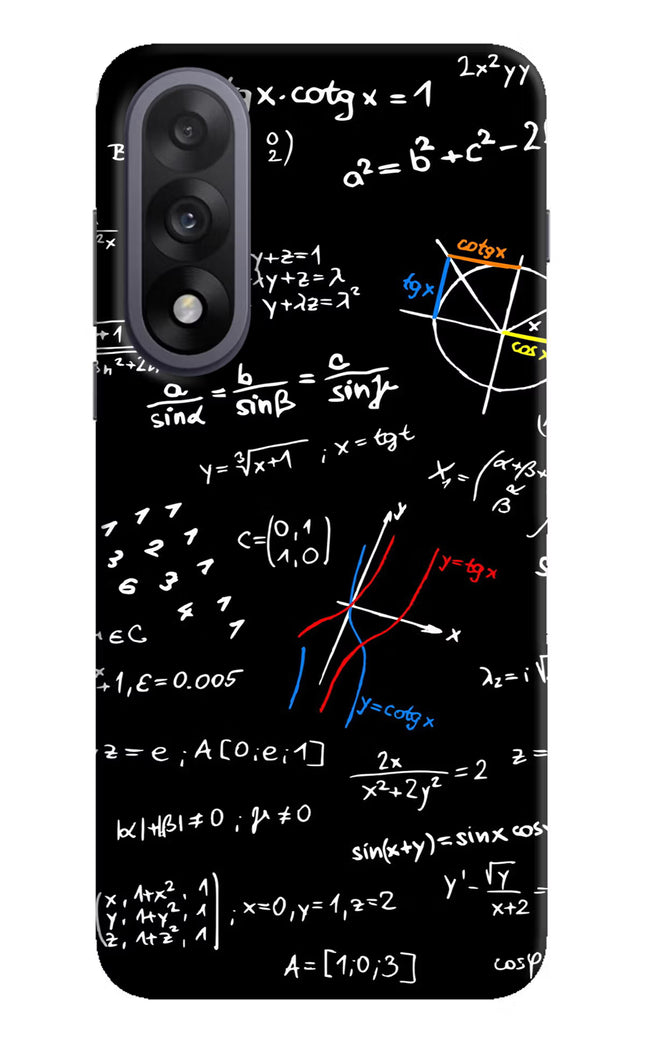 Mathematics Formula OnePlus Nord 5 Hard Case Back Cover by Casekaro