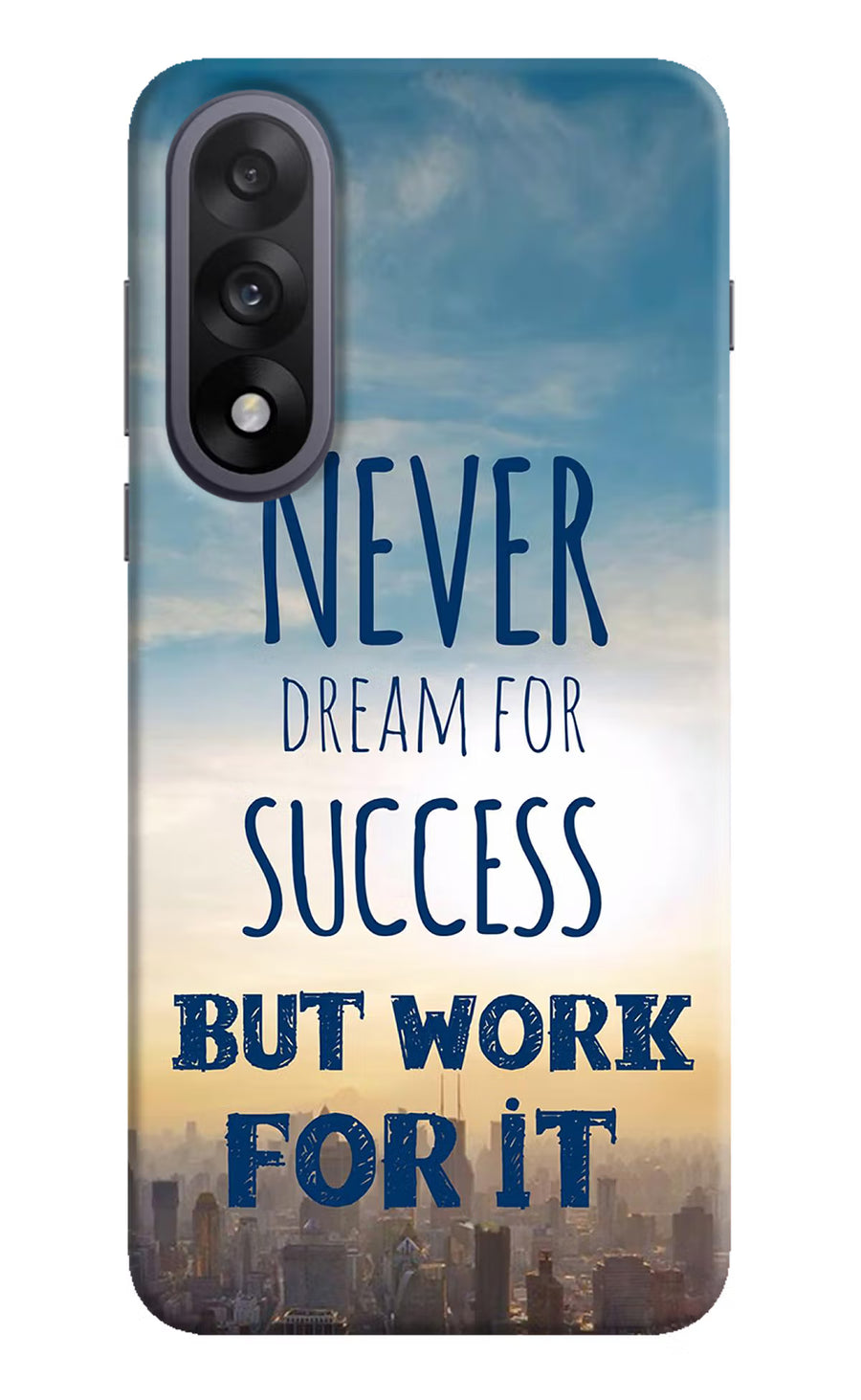 Never Dream For Success But Work For It OnePlus Nord 5 Back Cover, Hard case