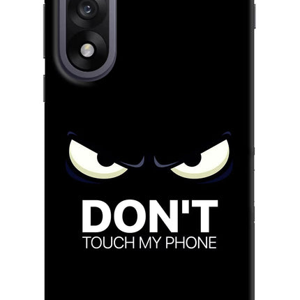 Don'T Touch My Phone OnePlus Nord 5 Hard Case Back Cover by Casekaro