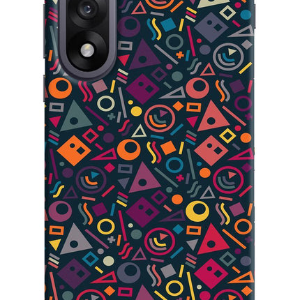 Geometric Abstract OnePlus Nord 5 Hard Case Back Cover by Casekaro