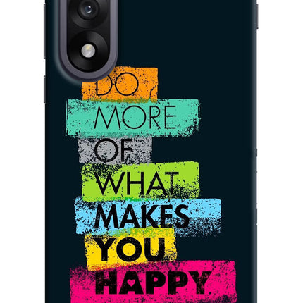 Do More Of What Makes You Happy OnePlus Nord 5 Hard Case Back Cover by Casekaro