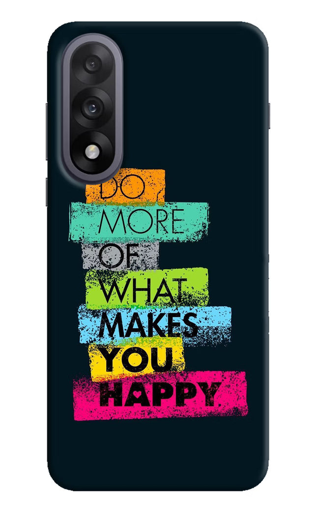 Do More Of What Makes You Happy OnePlus Nord 5 Hard Case Back Cover by Casekaro