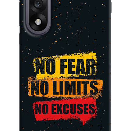 No Fear No Limits No Excuse OnePlus Nord 5 Hard Case Back Cover by Casekaro